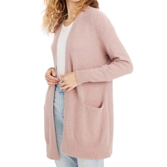 Madewell Pink Women's Cardigan Sweater - Picture 2 of 10
